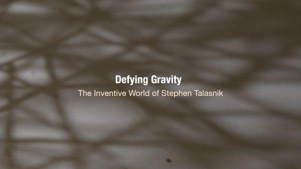 An image from the film Defying Gravity about the project Glacier and the artistic process of Stephen Talasnik.